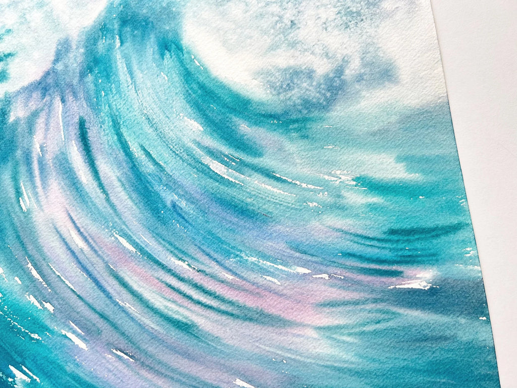 Splash of Colour - Original Watercolor Painting