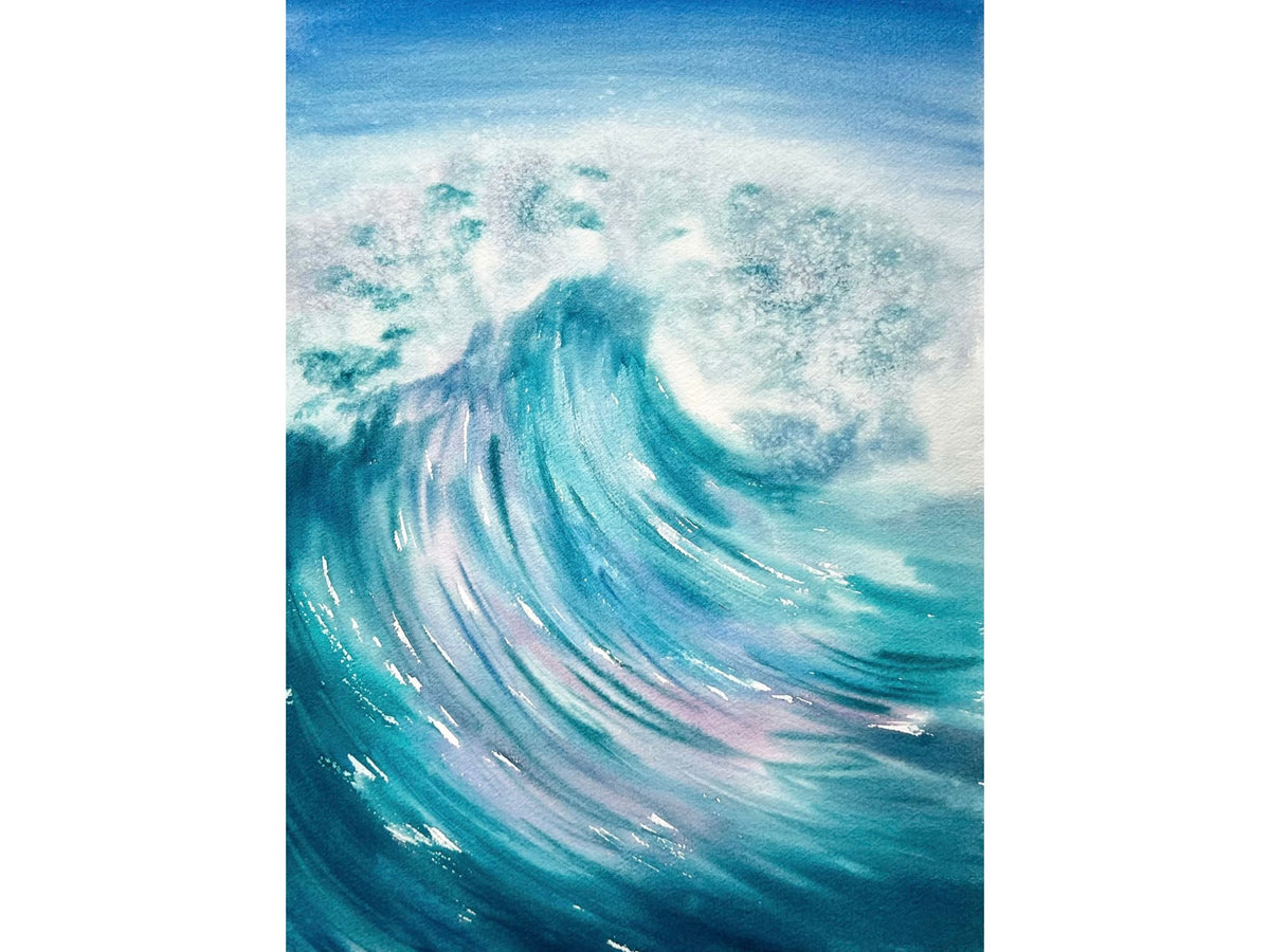 Splash of Colour - Original Watercolor Painting
