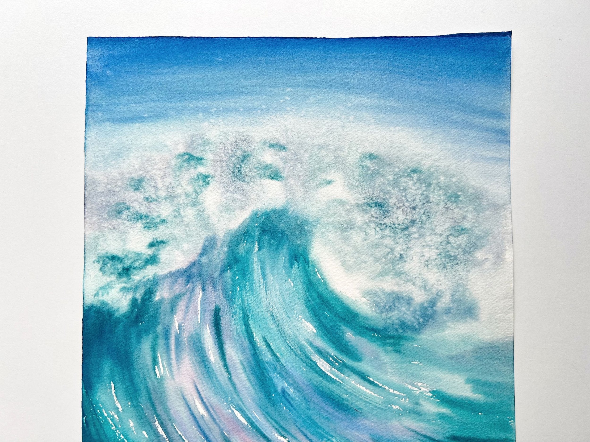 Splash of Colour - Original Watercolor Painting