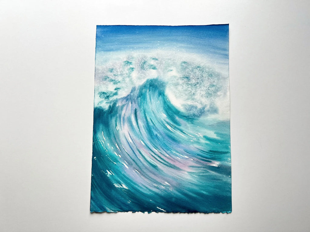 Splash of Colour - Original Watercolor Painting
