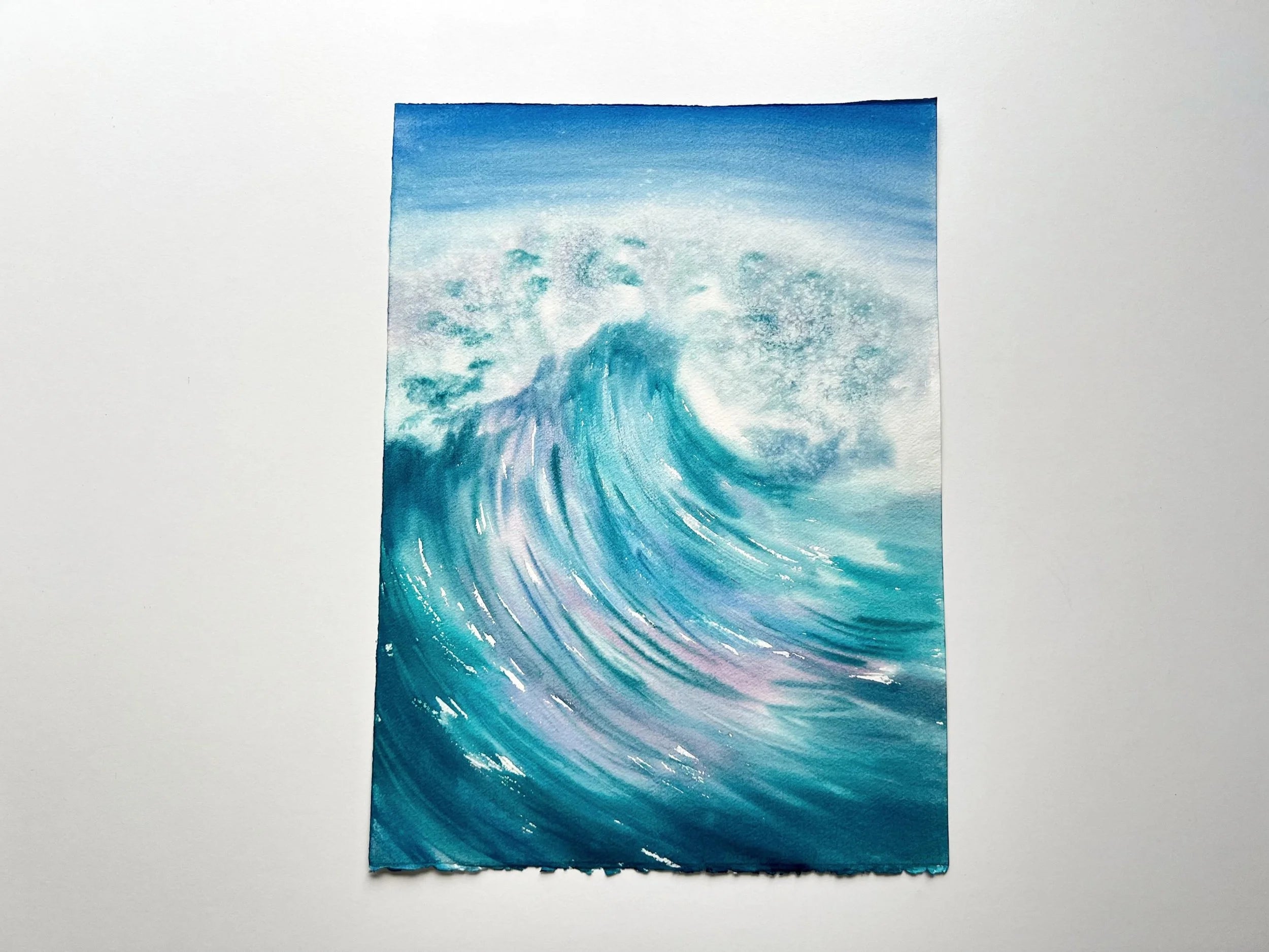 Splash of Colour - Original Watercolor Painting