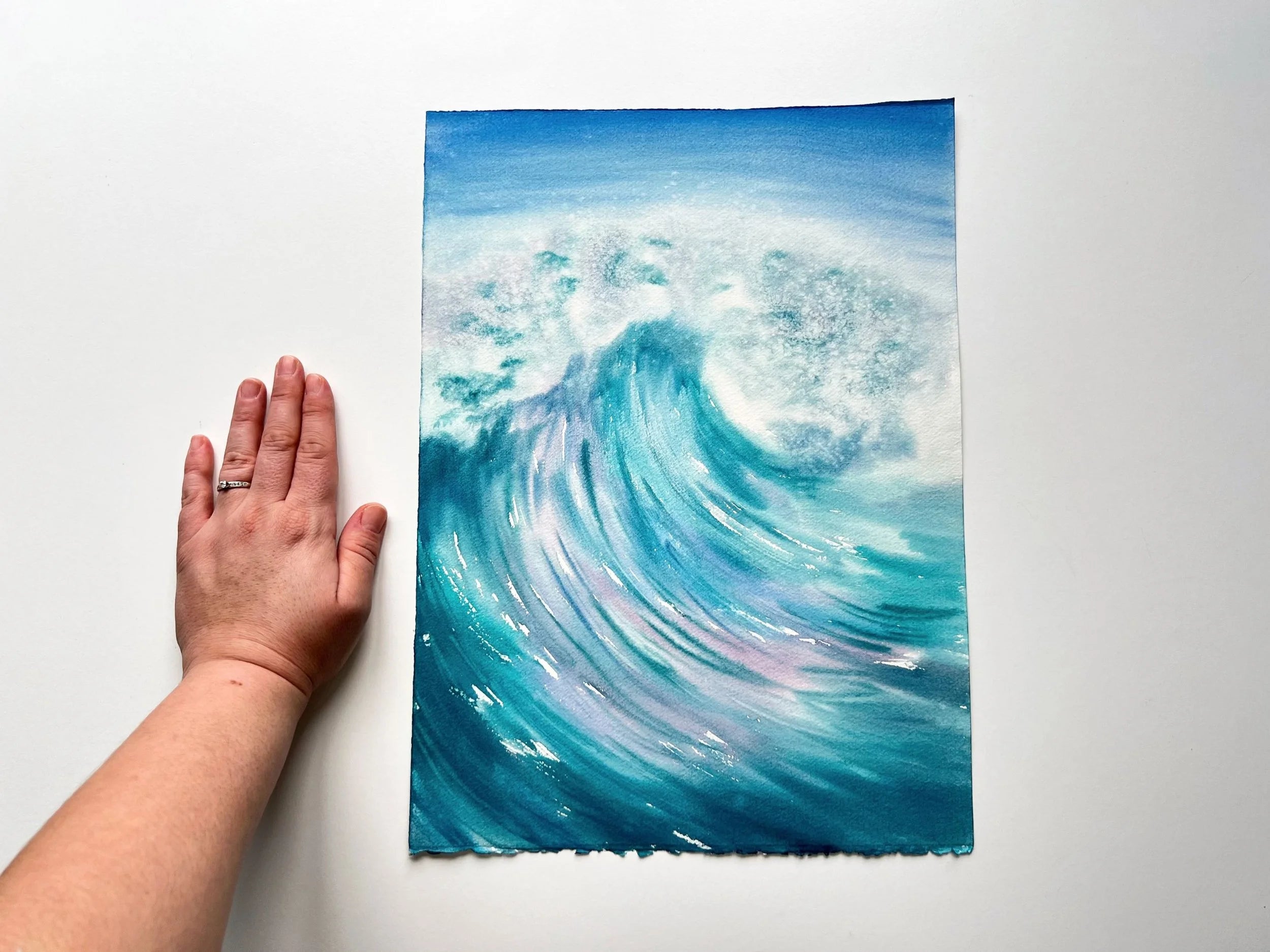 Splash of Colour - Original Watercolor Painting