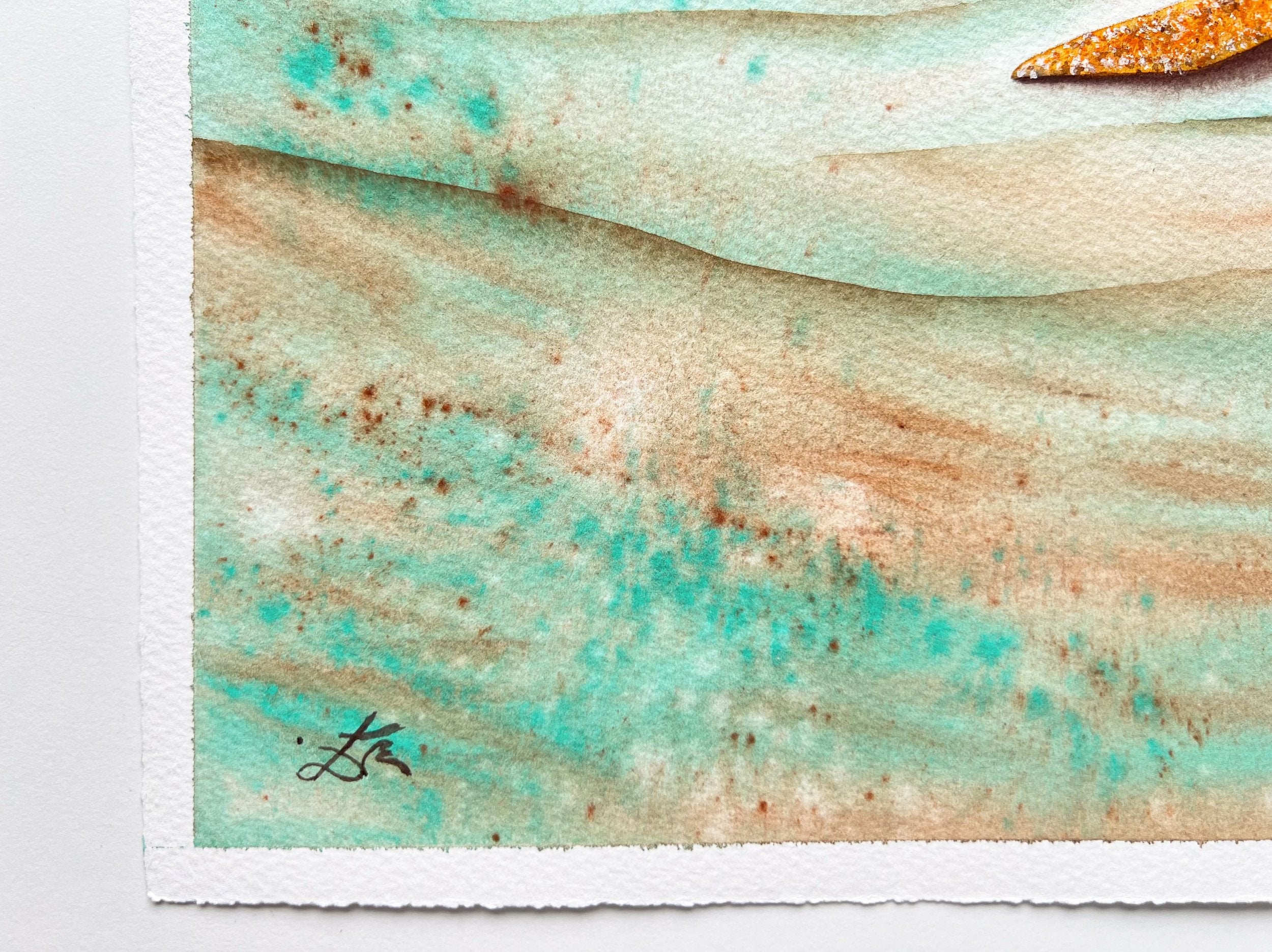 Starfish  - Original Watercolor Painting