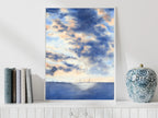 The Light Behind the Storm - Art Print