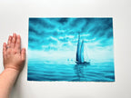 Turquoise Dreams 2 - Original Watercolor Painting