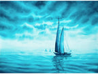 Turquoise Dreams 2 - Original Watercolor Painting