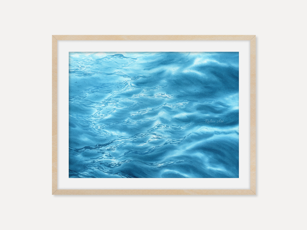Turquoise Adventures - Art Print