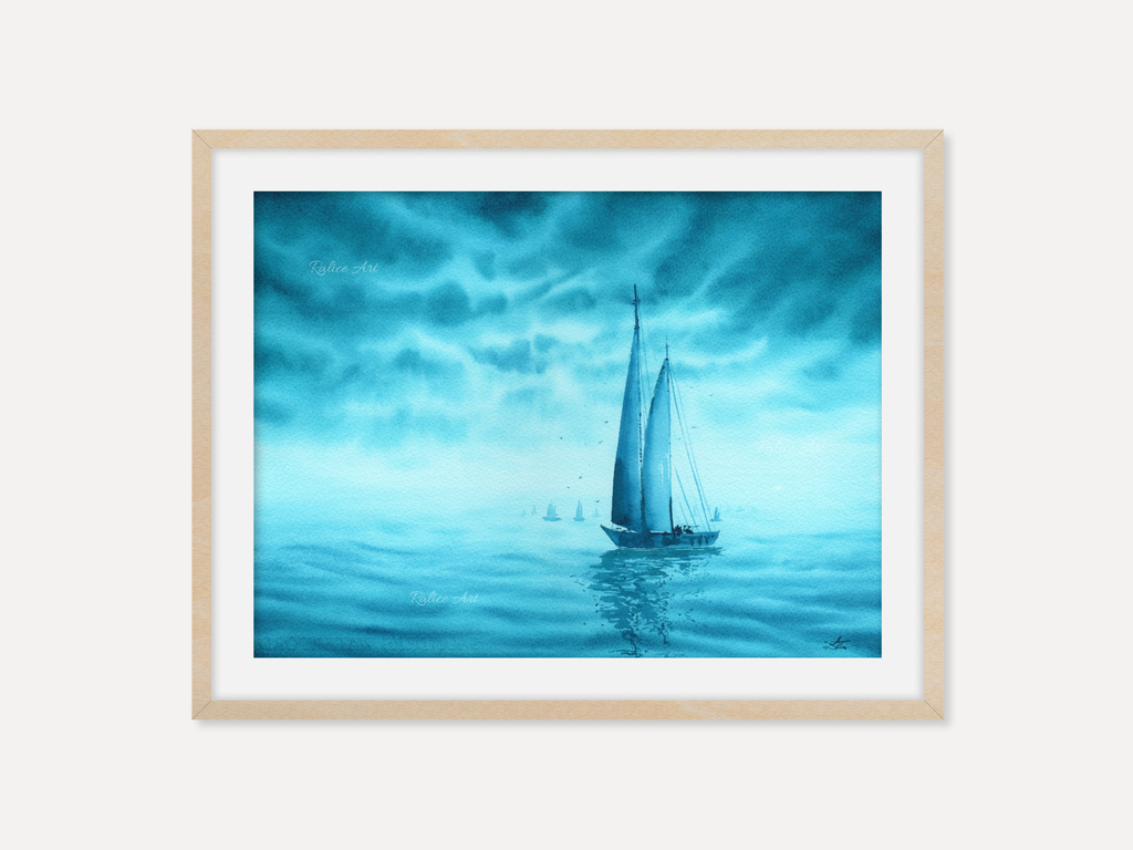 Turquoise Dreams 2 - Art Print