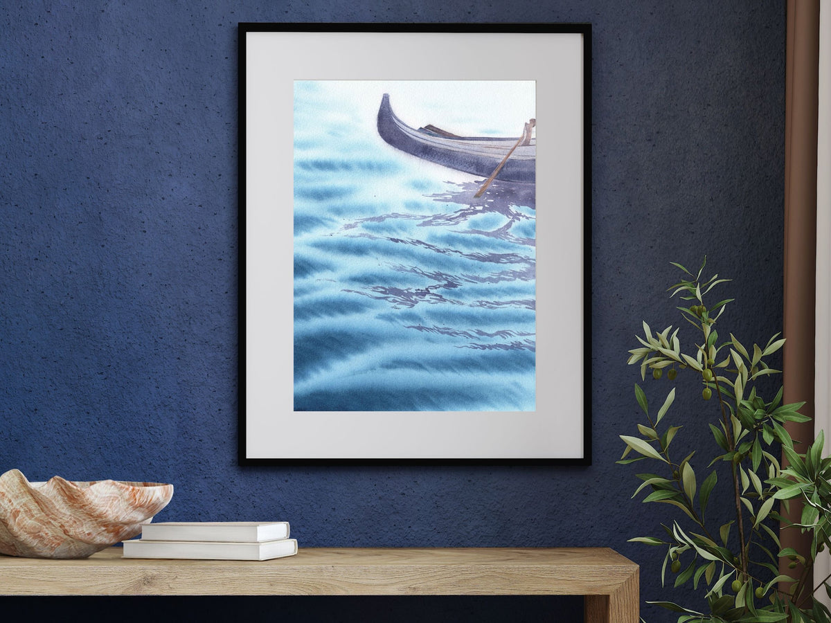 Gondola in Venice - Art Print