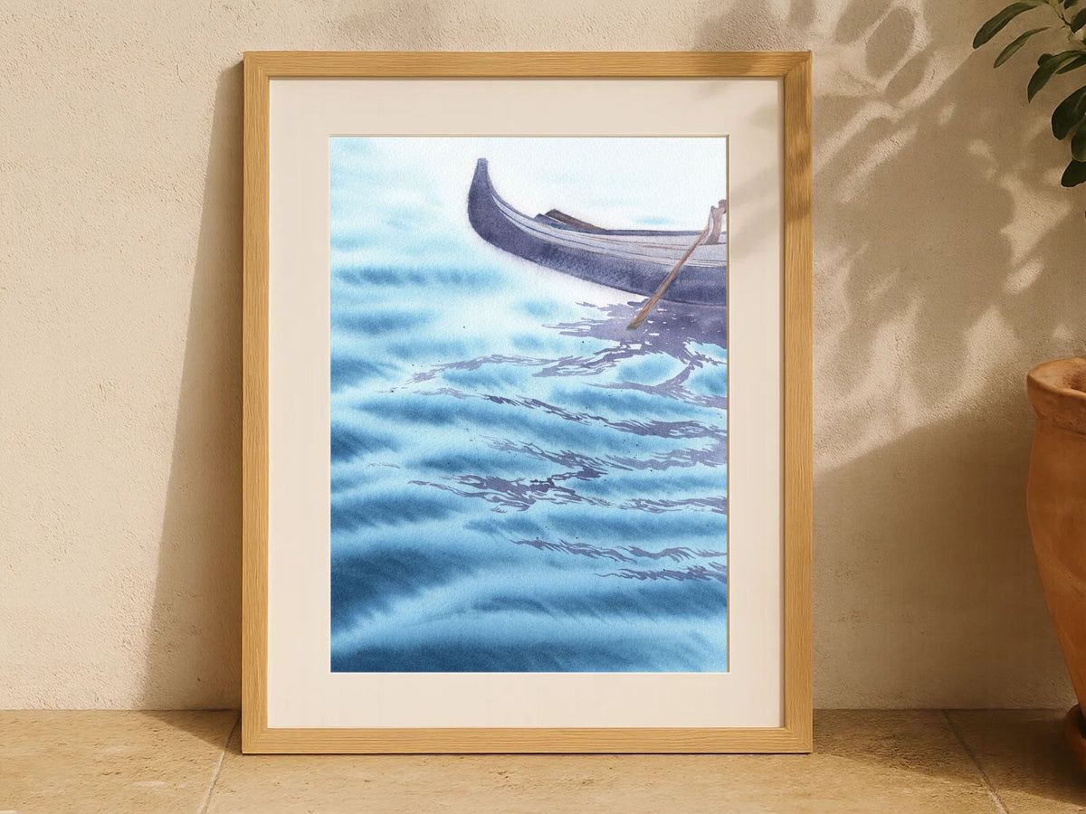 Gondola in Venice - Art Print