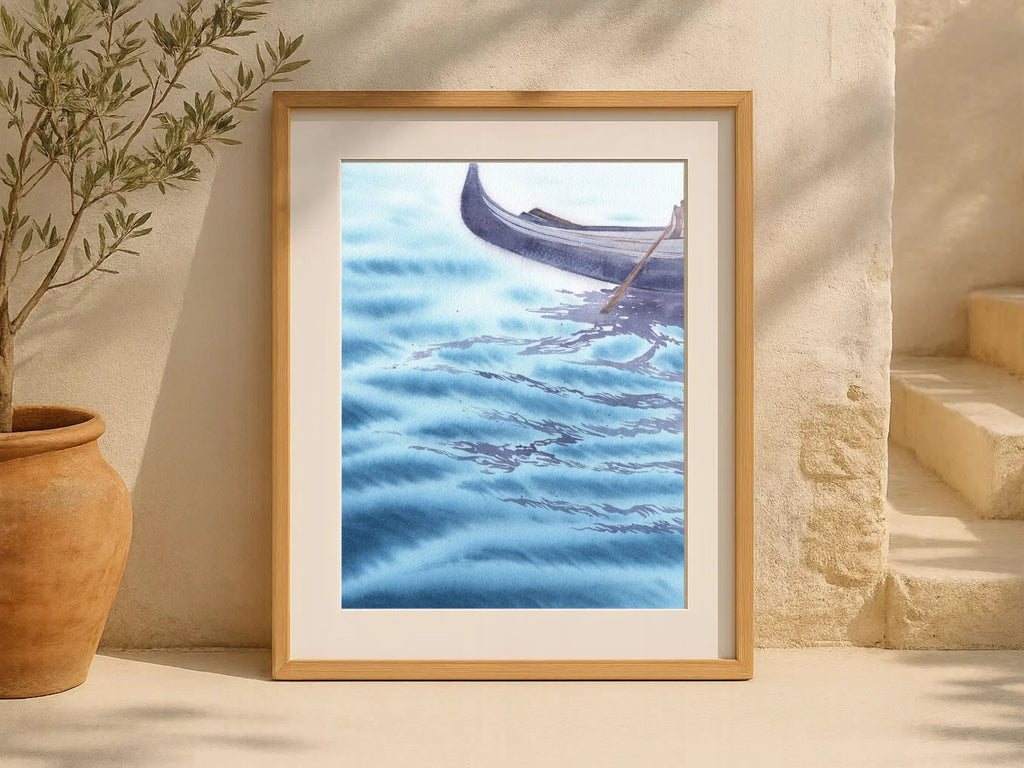 Gondola in Venice - Art Print