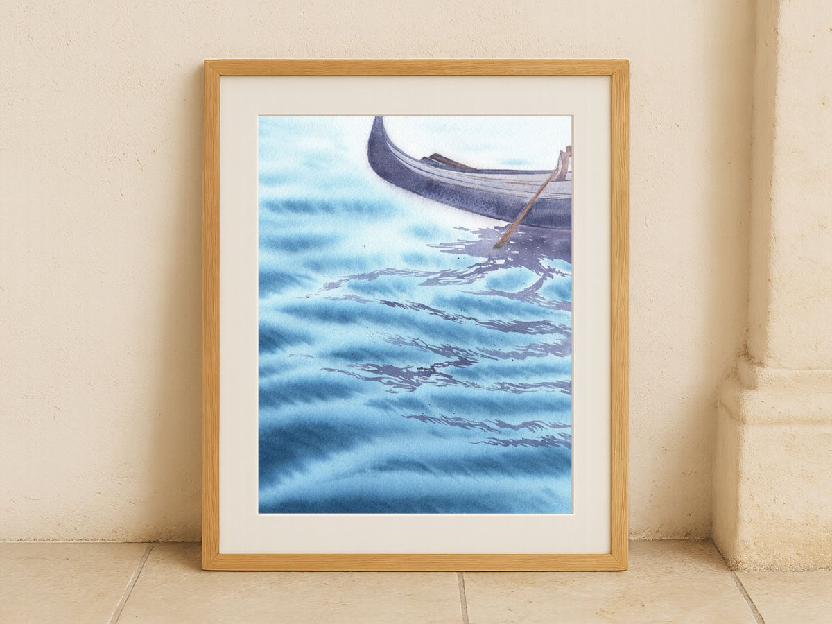 Gondola in Venice - Art Print