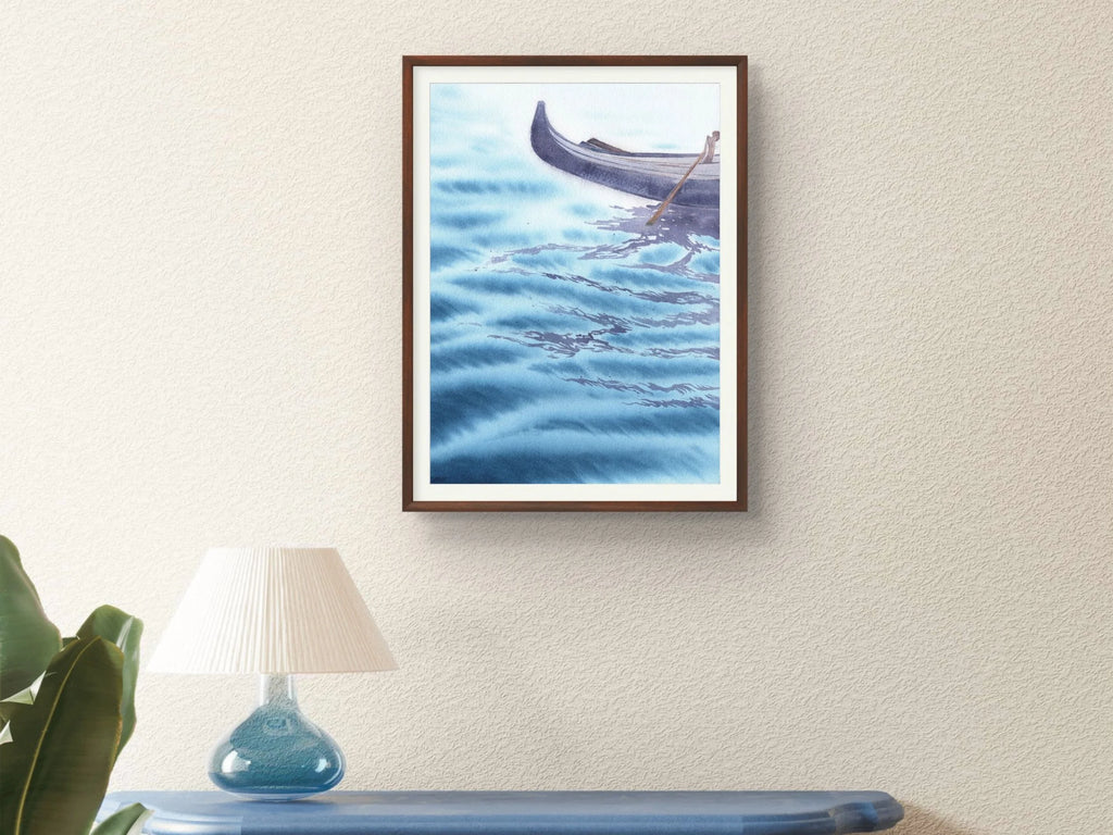 Gondola in Venice - Art Print