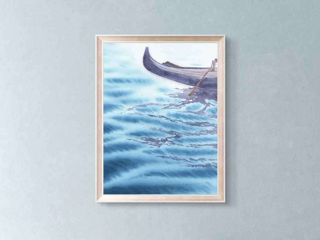 Gondola in Venice - Art Print