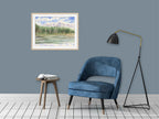 Forest Lake Landscape - Art Print