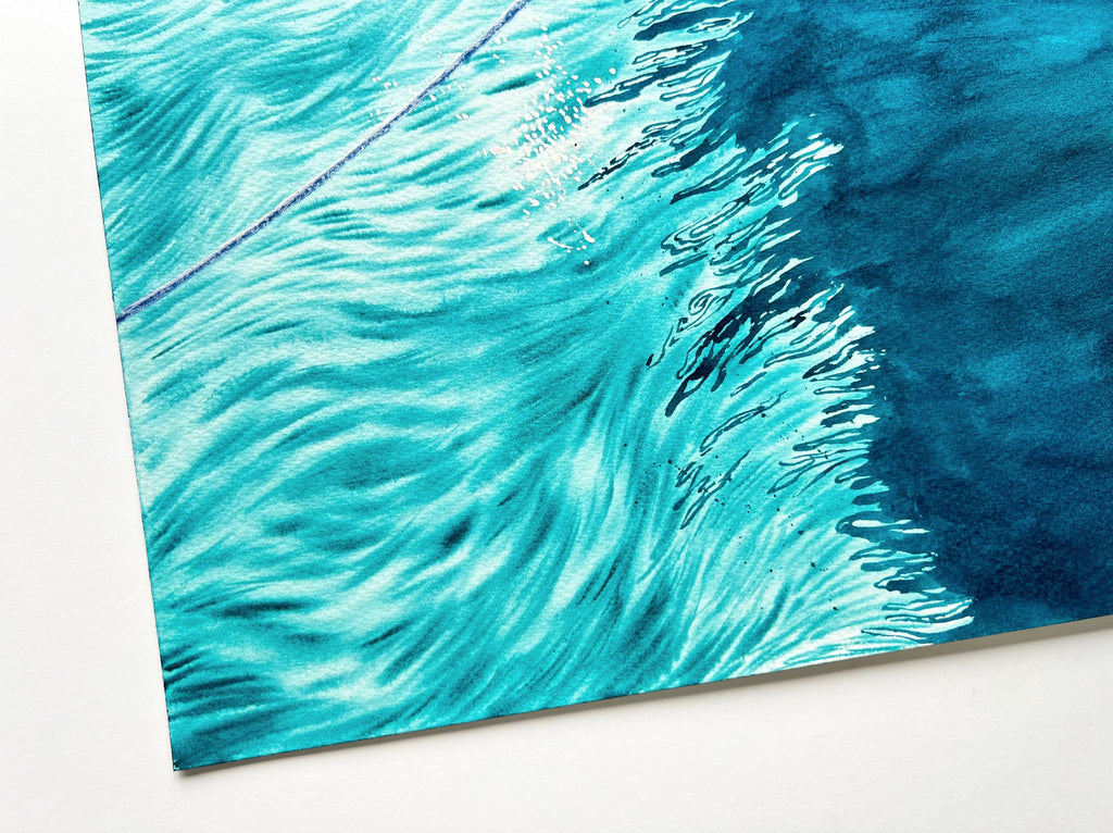 Wind  - Original Watercolor Painting