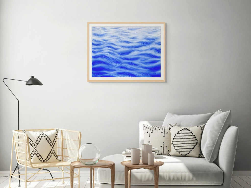 A Touch of Wind - Original Watercolor Painting