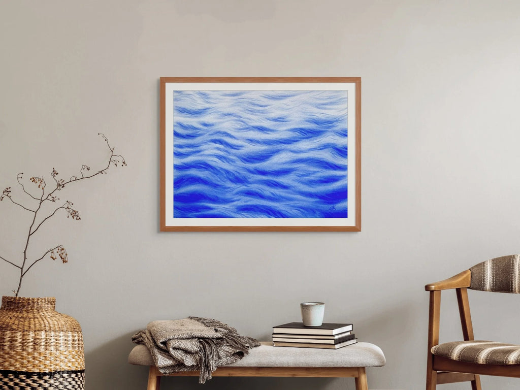 A Touch of Wind - Original Watercolor Painting