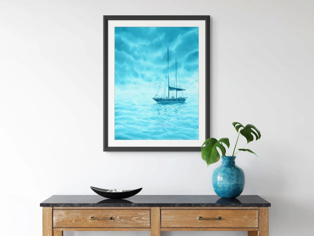 Turquoise Dreams - Art Print