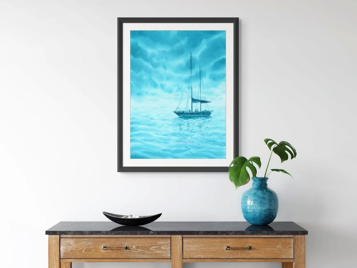 Turquoise Dreams - Art Print
