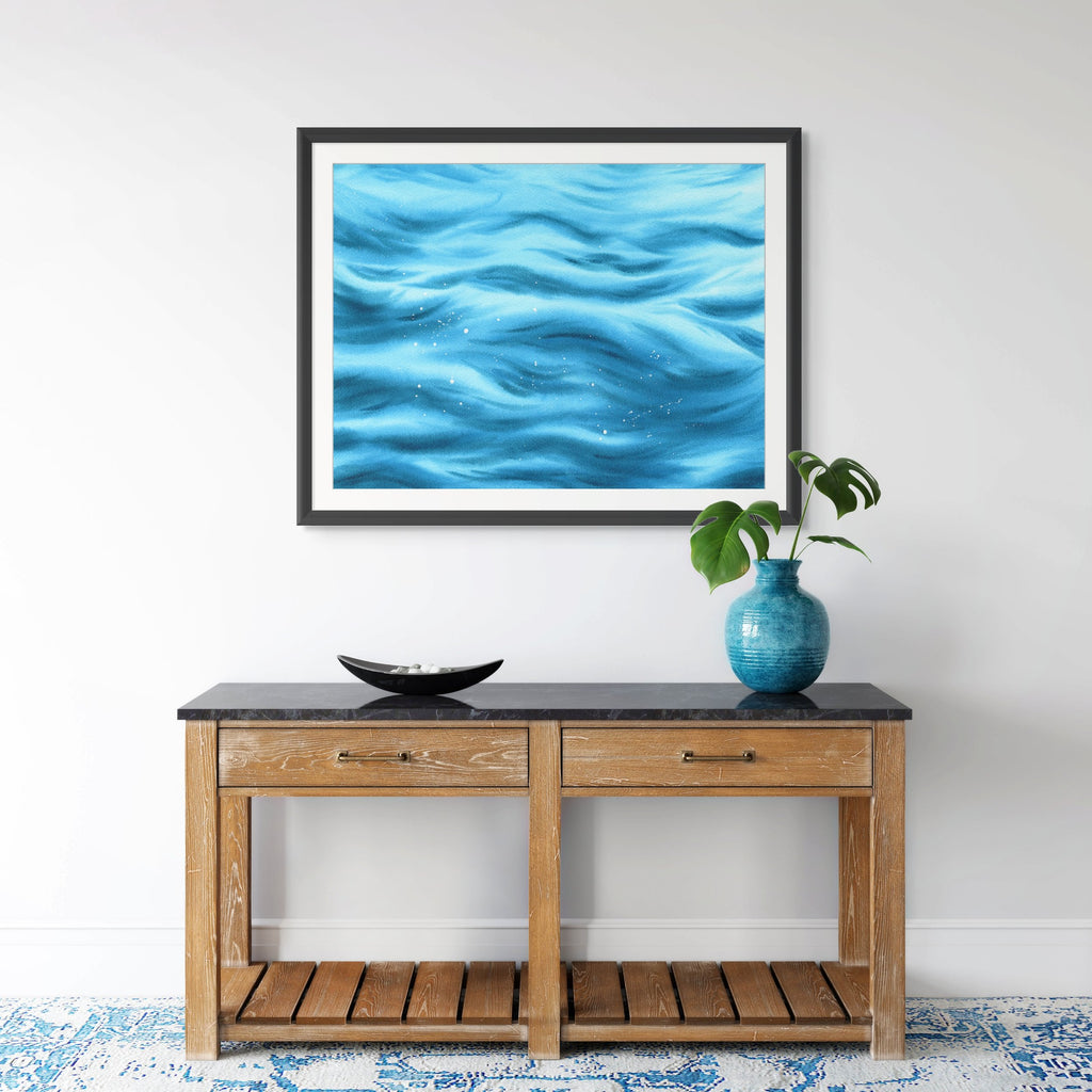 Turquoise Adventures - Art Print