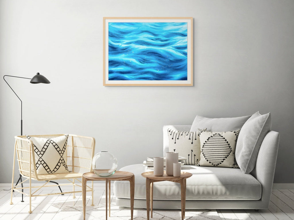 Calm Water - Original Watercolor Painting