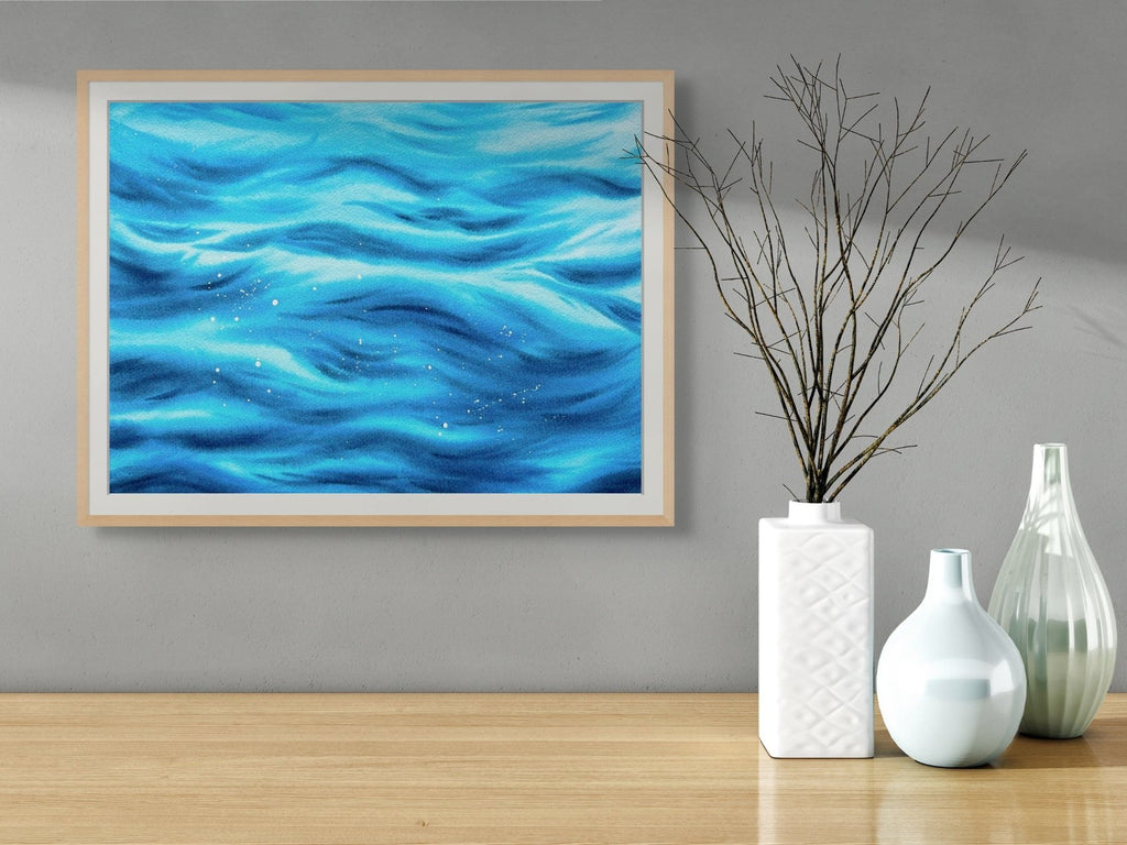 Calm Water - Original Watercolor Painting