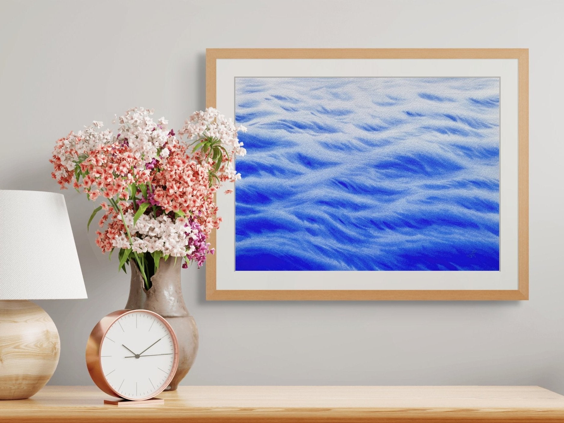 Calming Waves - Original Watercolor Painting