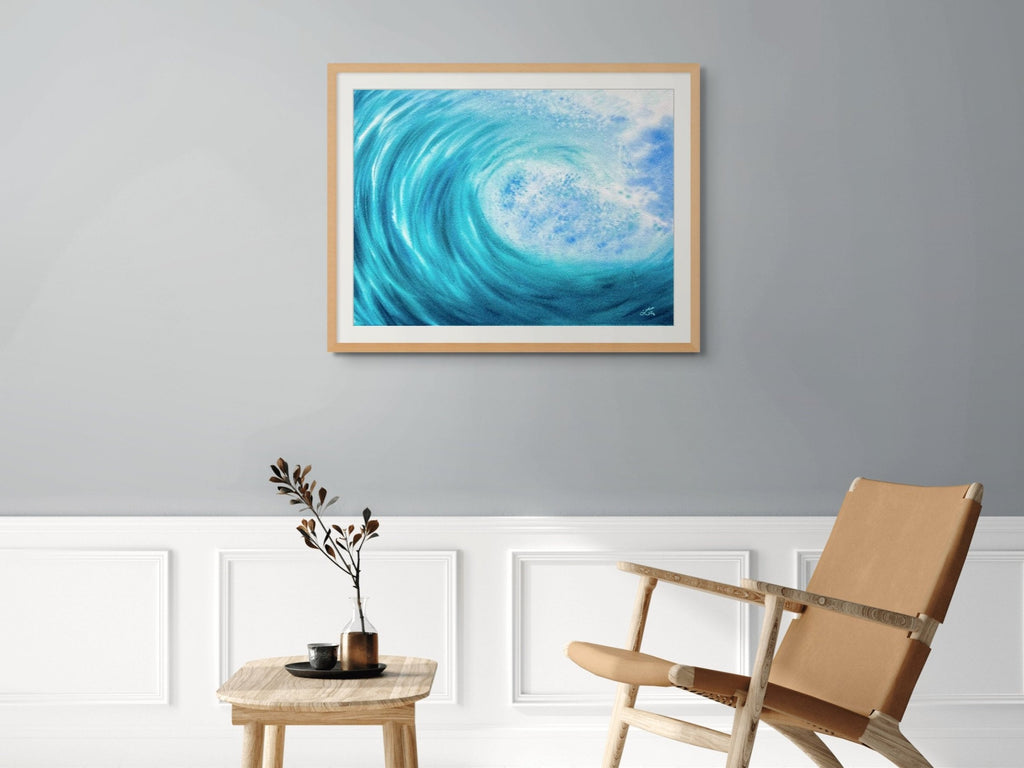 Marine Melody - Original Watercolor Painting