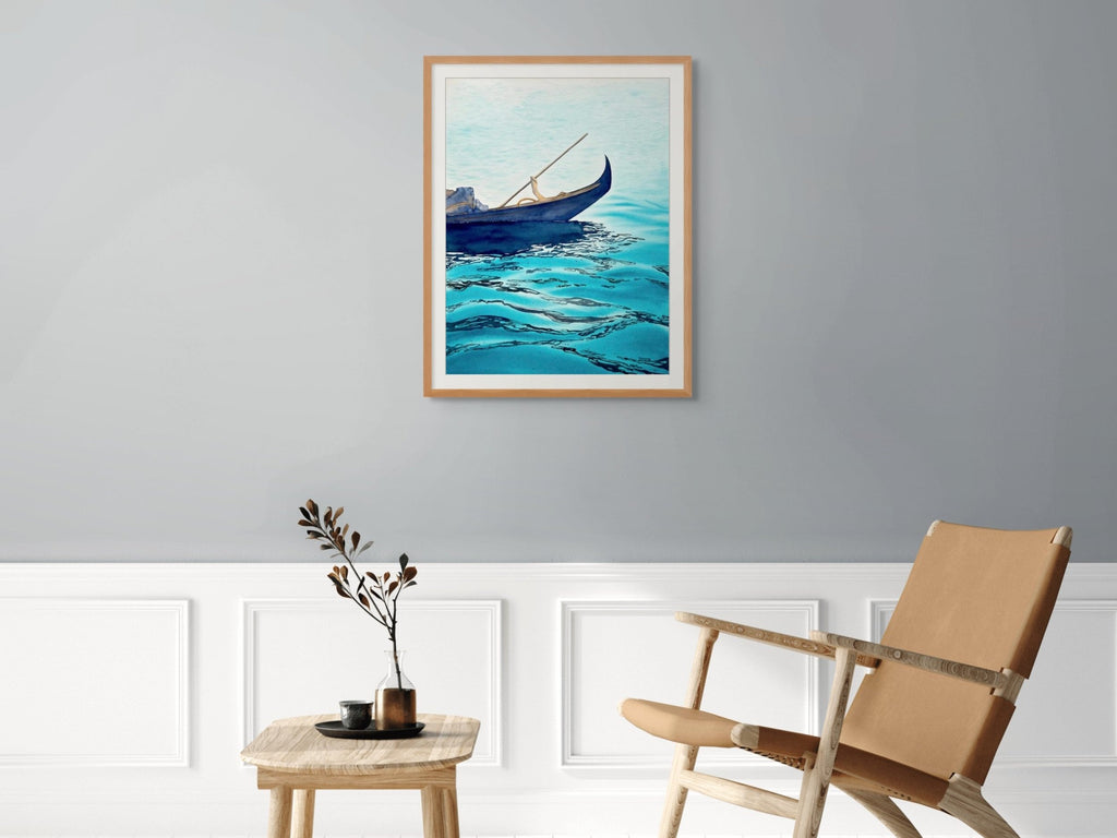 Tales of Reflections - Original Watercolor Painting
