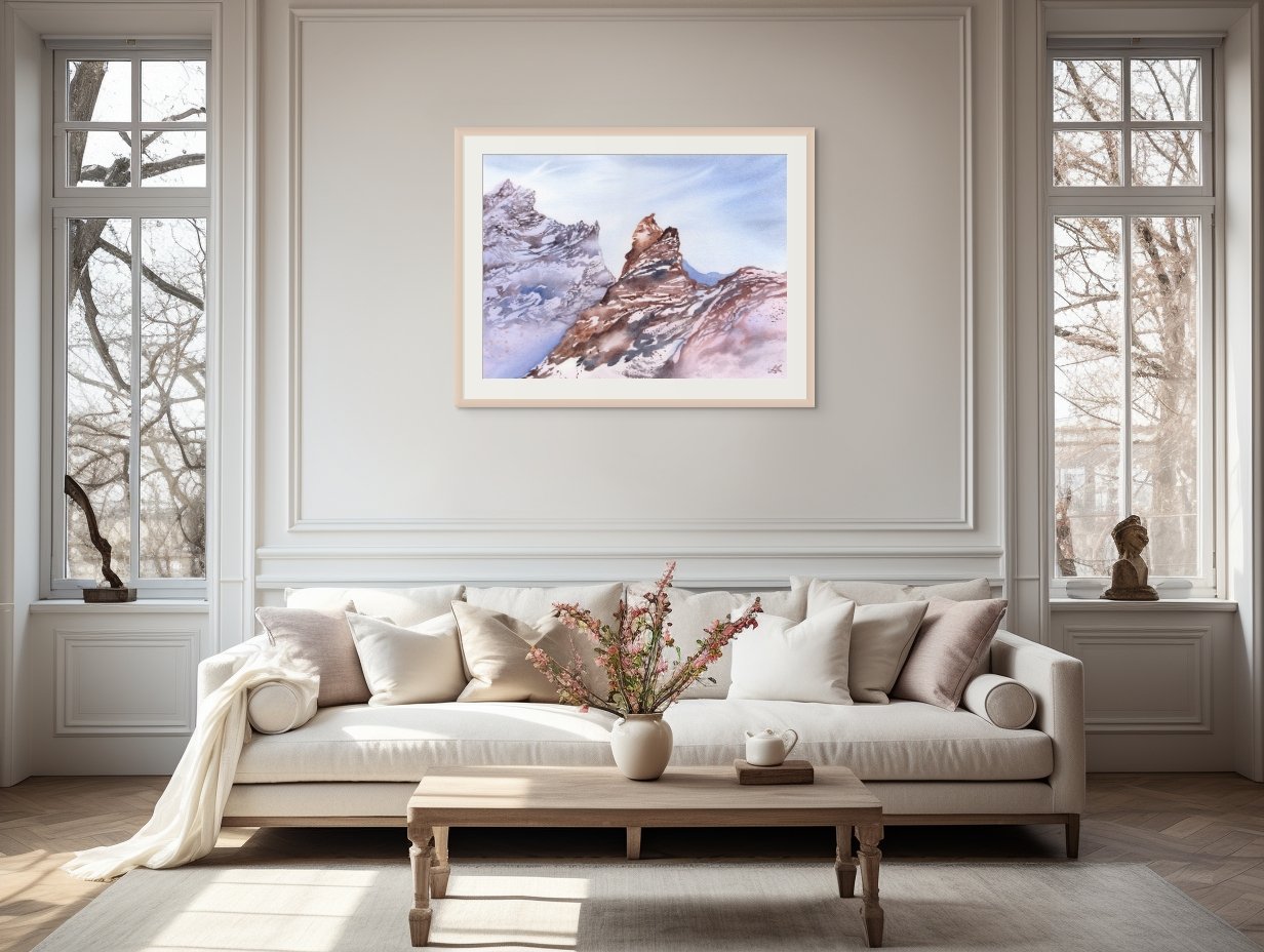 The Stone Warrior - Art Print