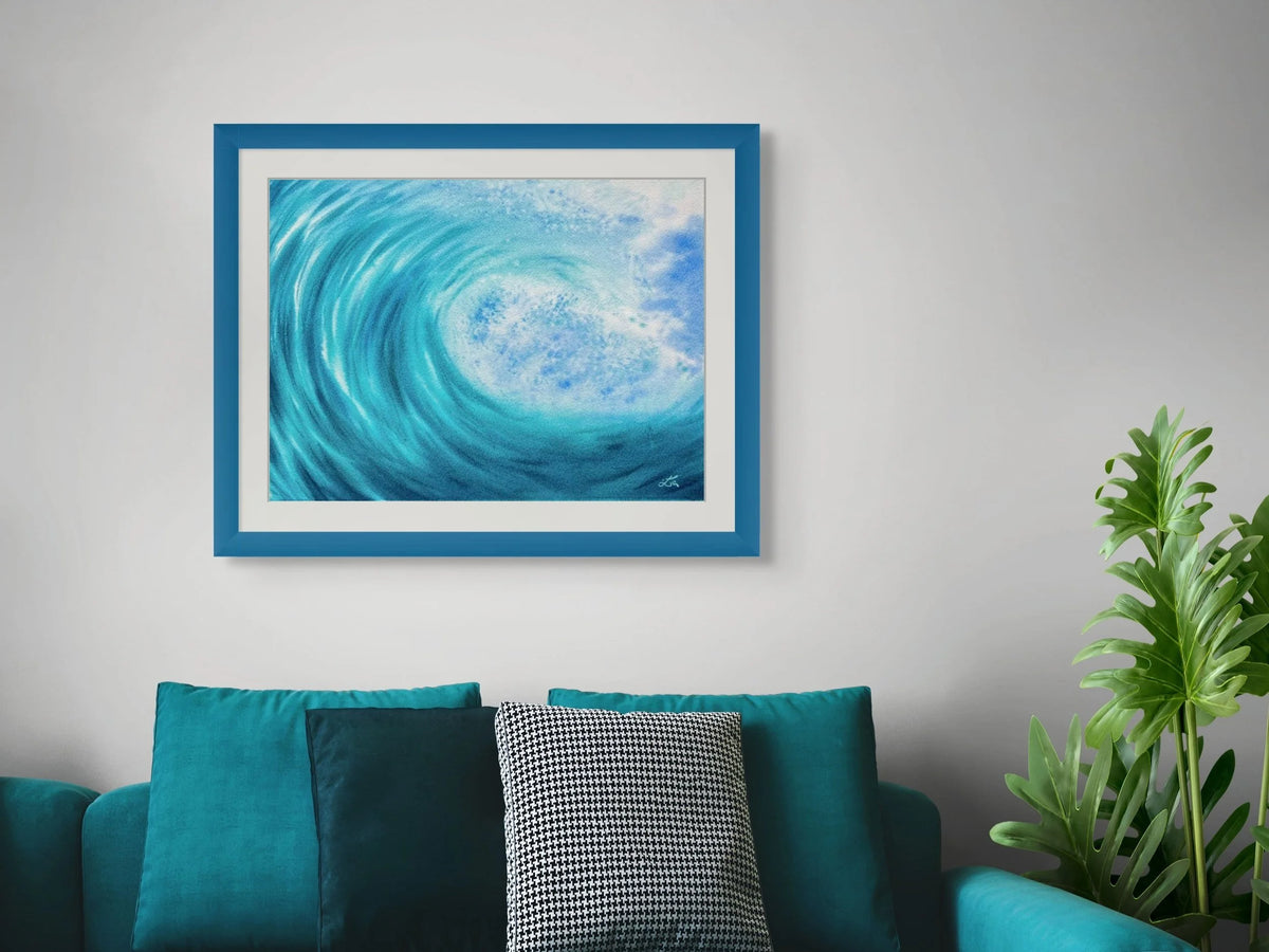 Marine Melody - Original Watercolor Painting