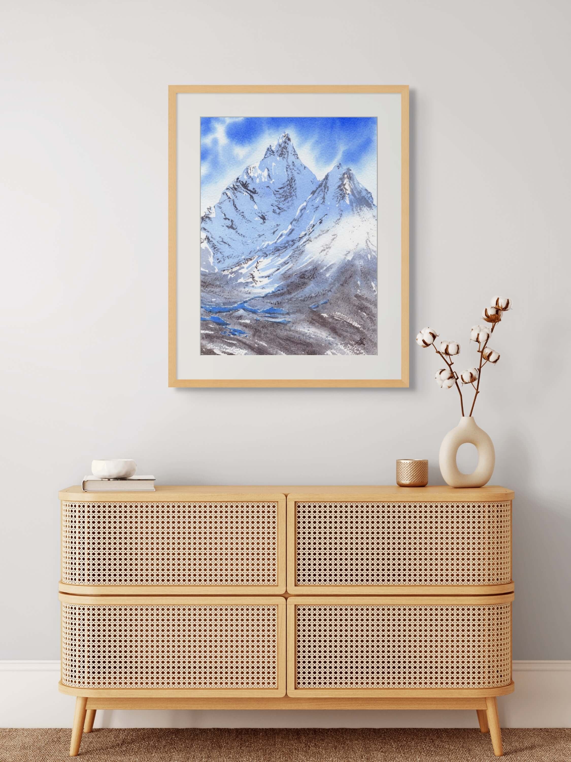 Fresh New Peak - Art Print