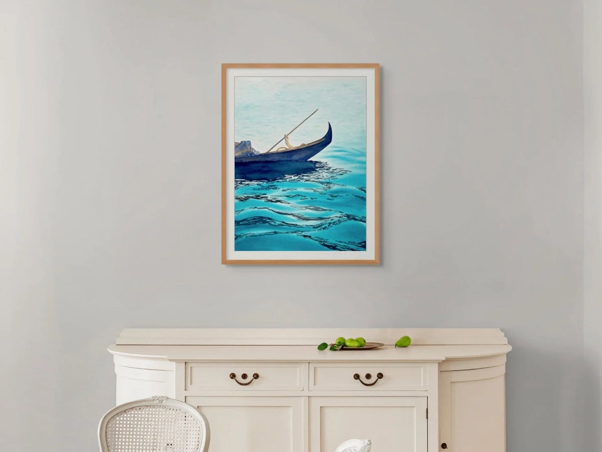 Tales of Reflections - Original Watercolor Painting
