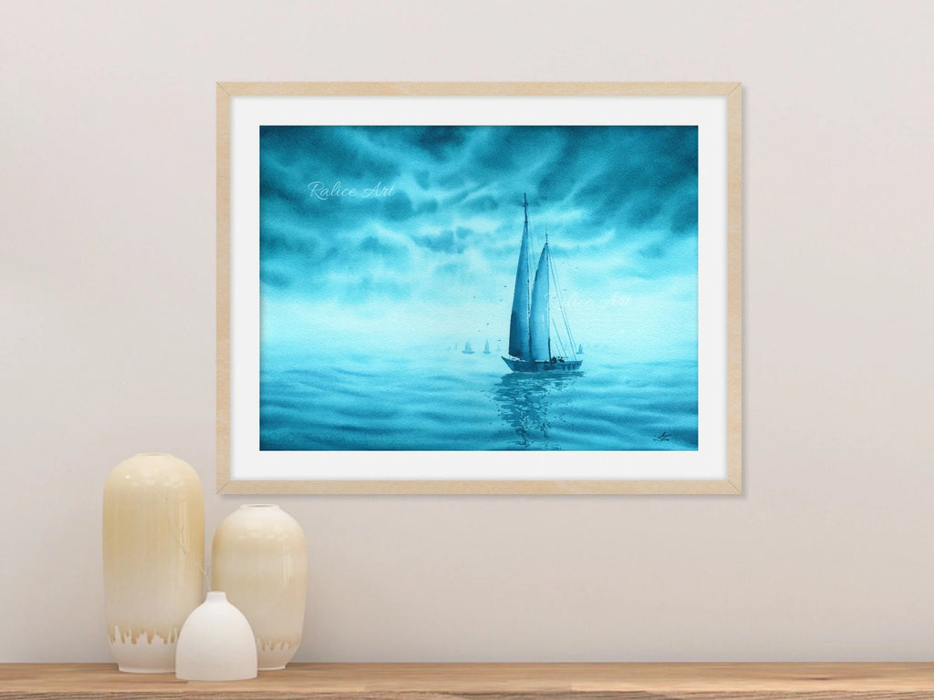 Turquoise Dreams 2 - Art Print