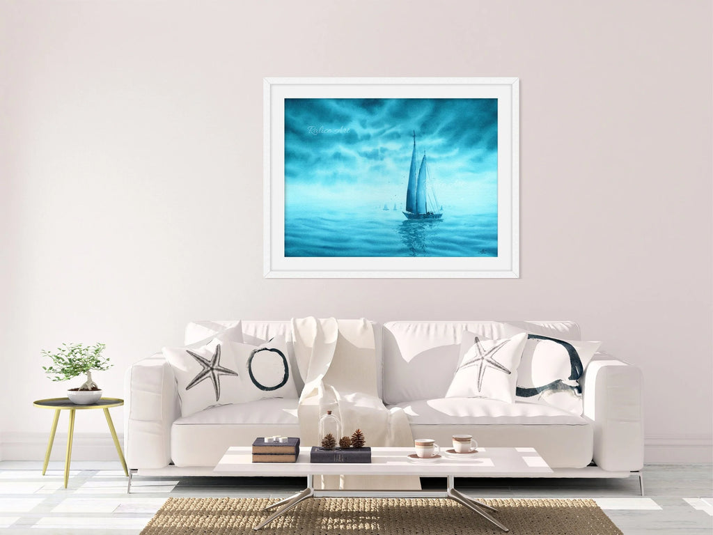 Turquoise Dreams 2 - Art Print