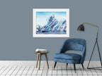 Cobalt Glacier - Art Print