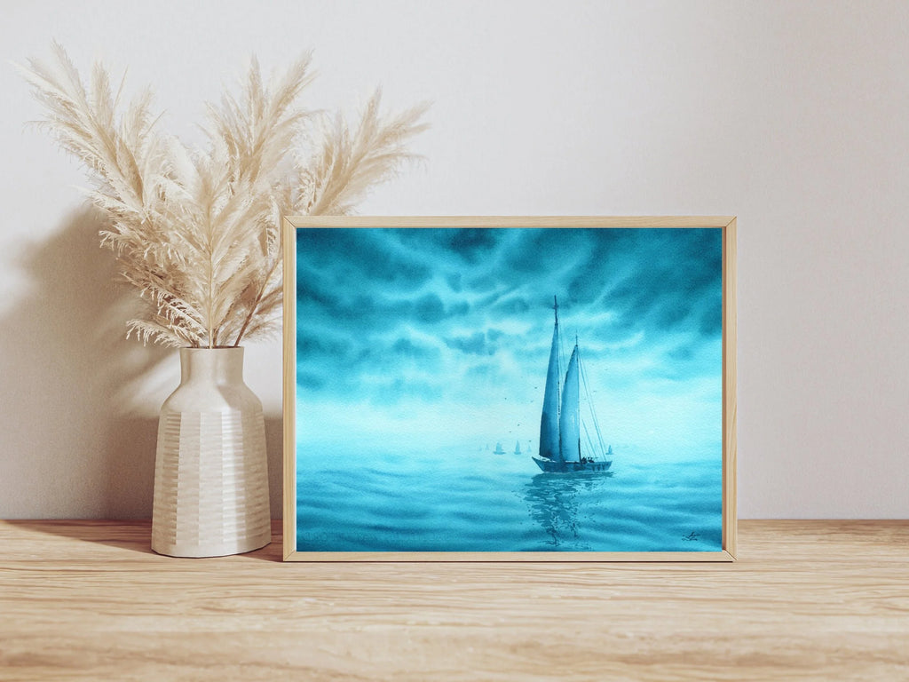 Turquoise Dreams 2 - Art Print