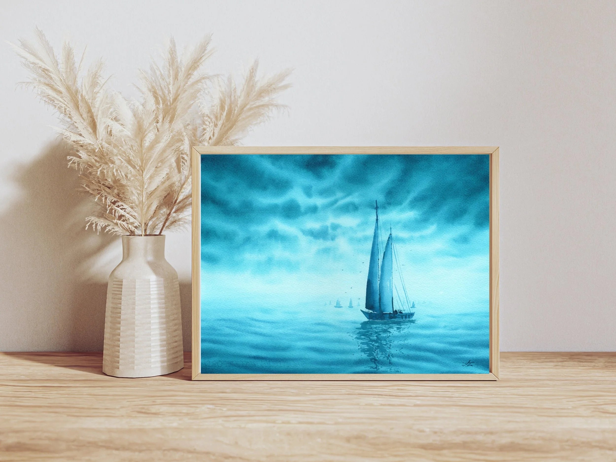Turquoise Dreams 2 - Art Print