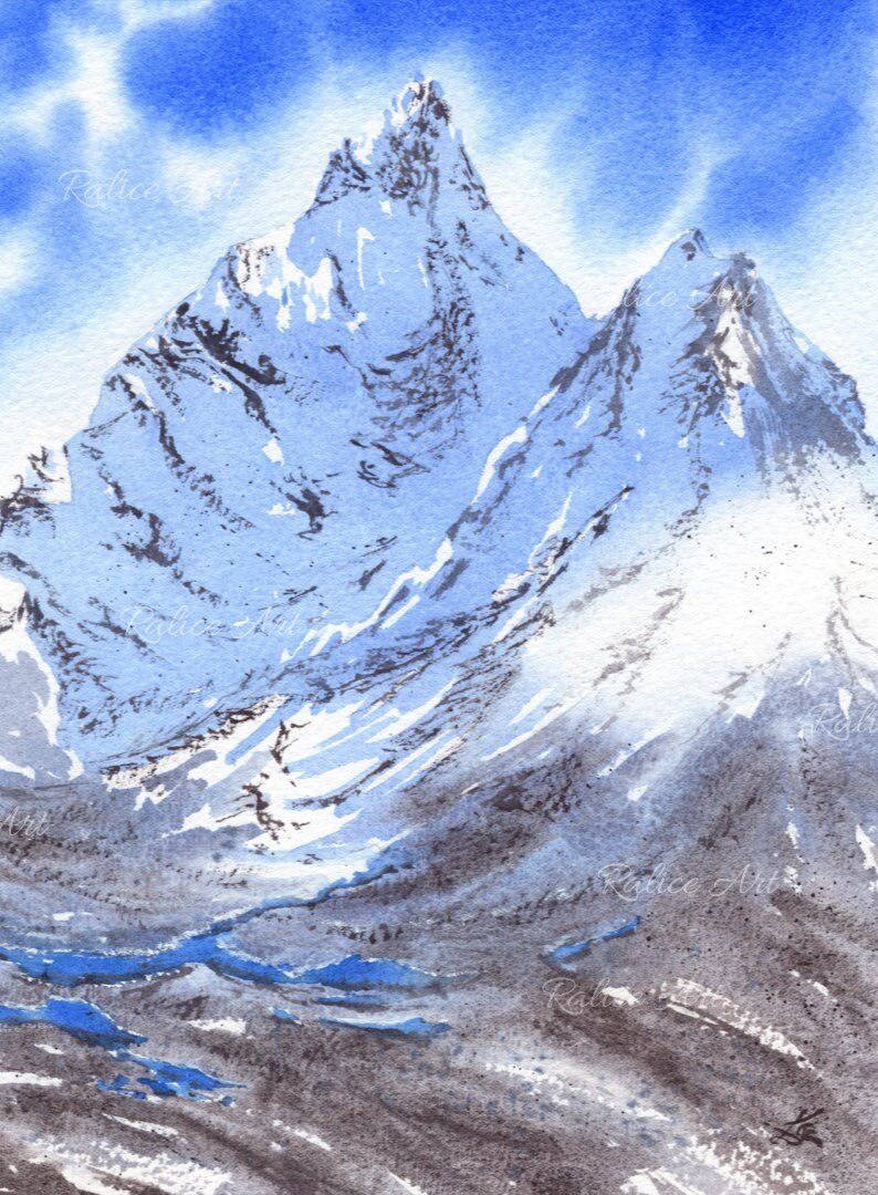 Fresh New Peak - Art Print