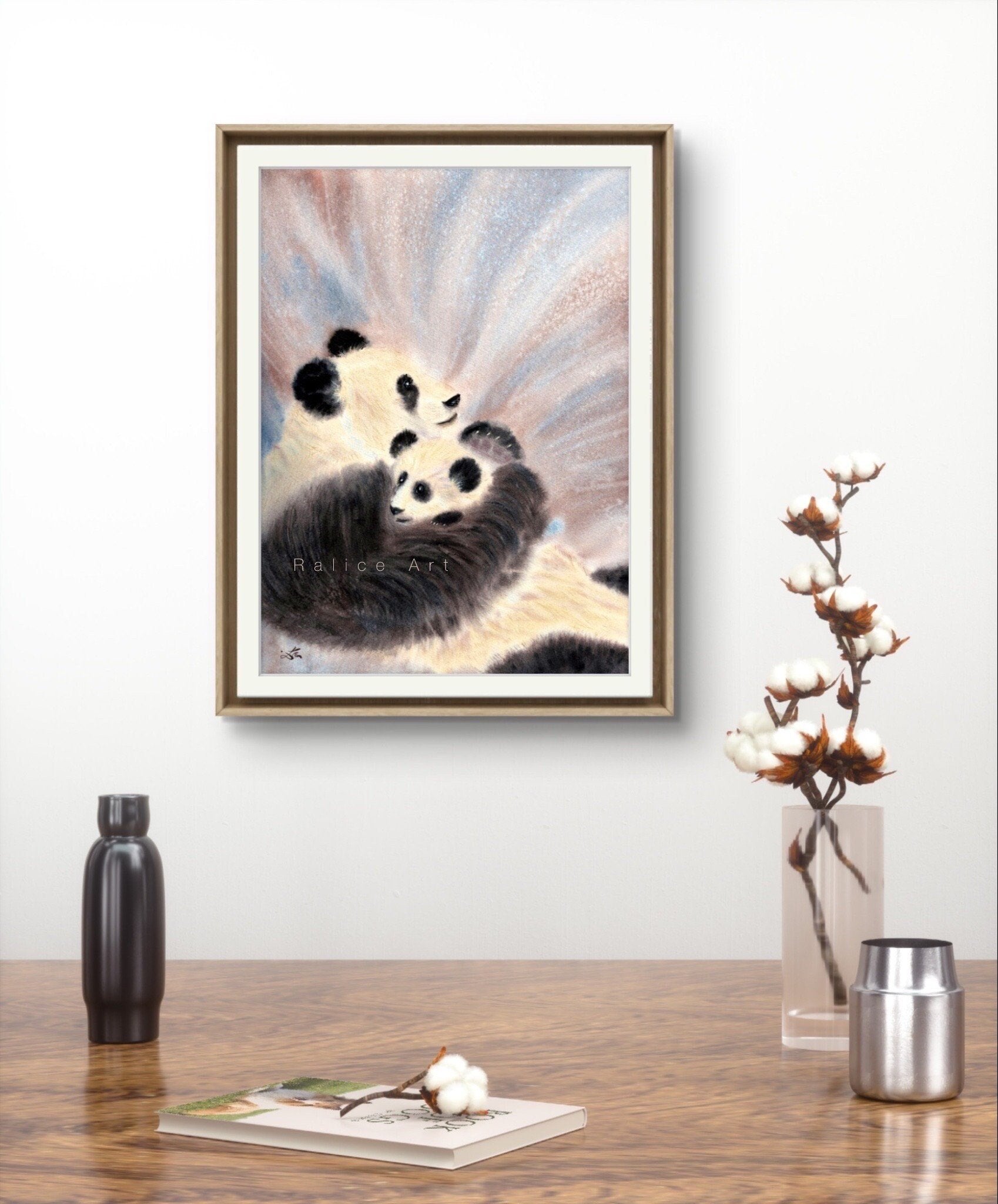 Pandas - Art Print