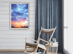 Blue Clouds - Art Print