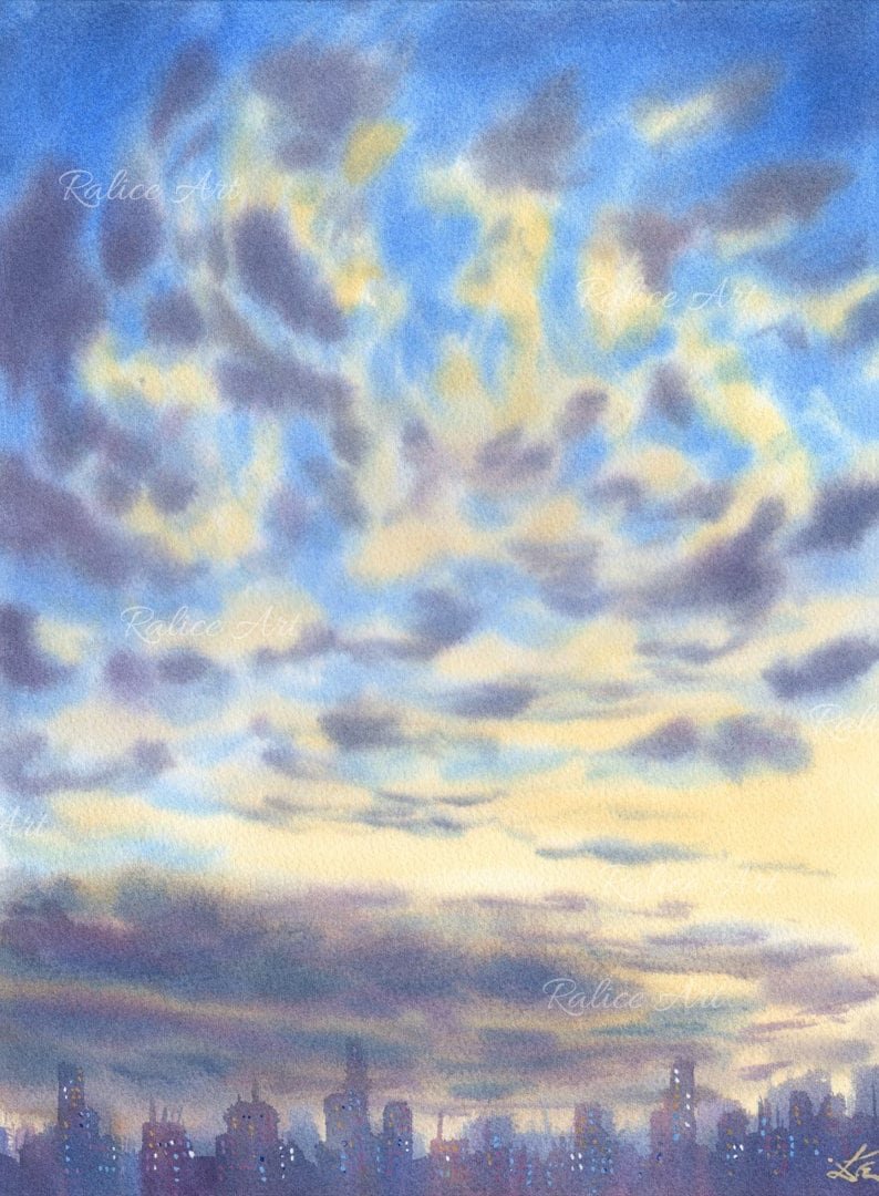 Cotton Clouds - Art Print
