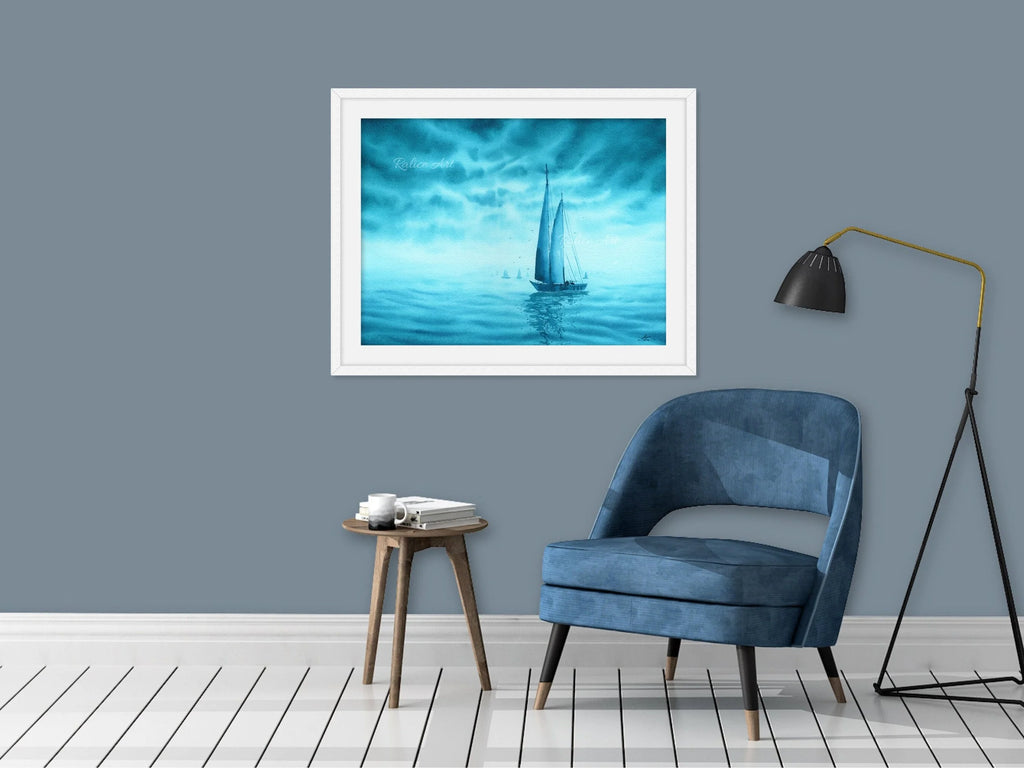 Turquoise Dreams 2 - Art Print