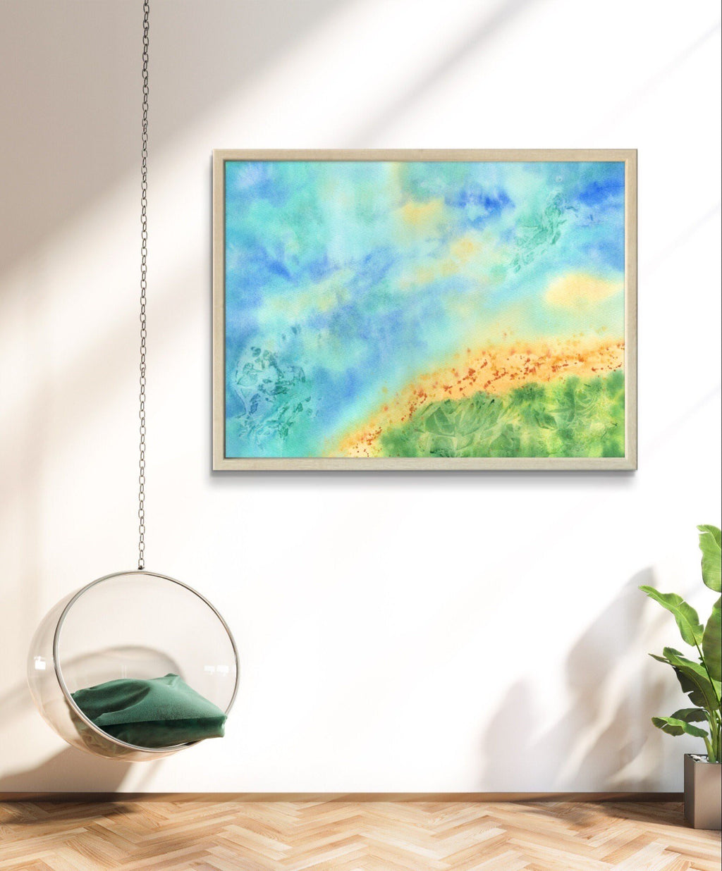 Abstract Seascape - Art Print