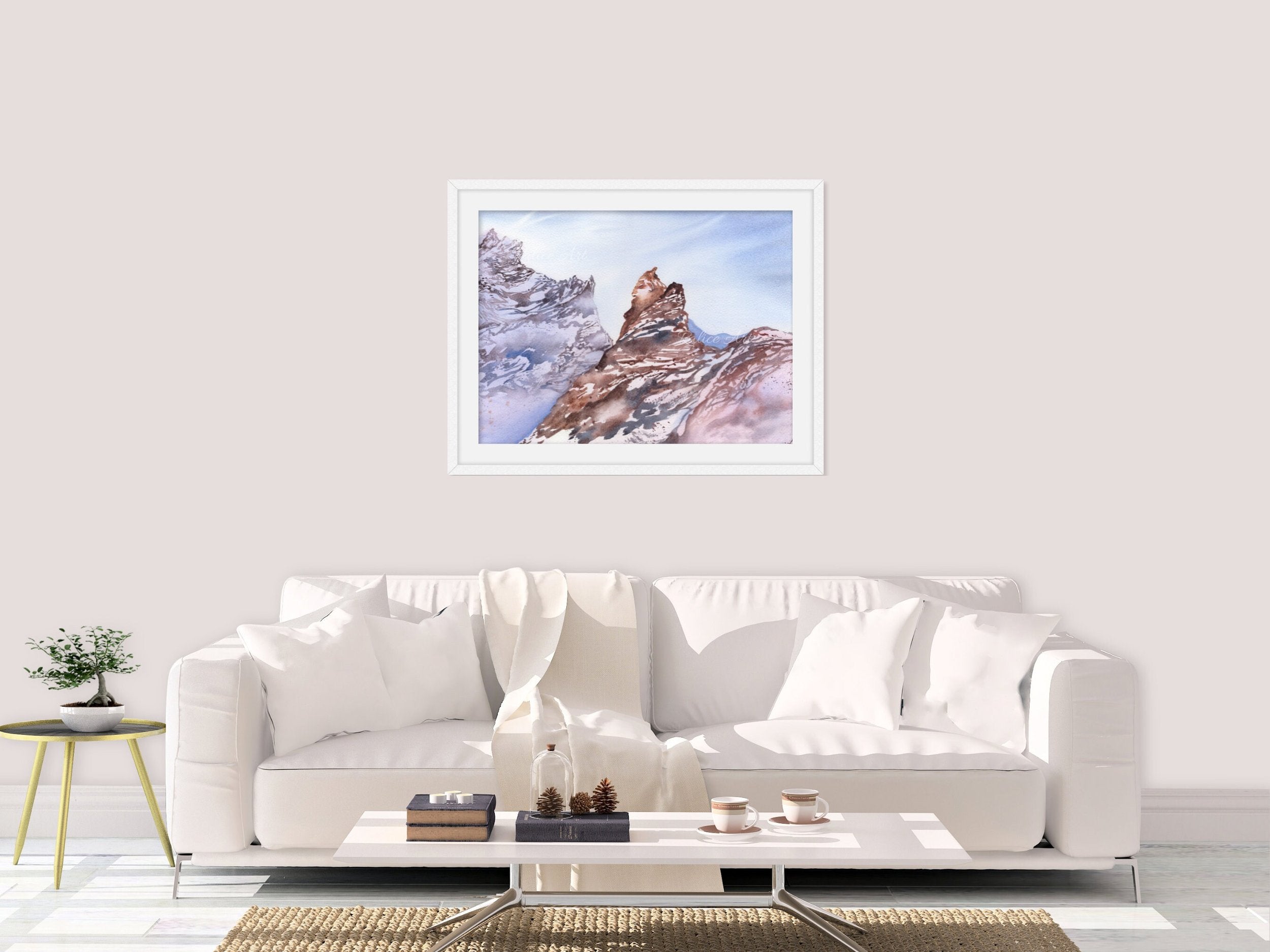 The Stone Warrior - Art Print