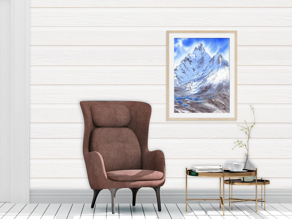 Fresh New Peak - Art Print