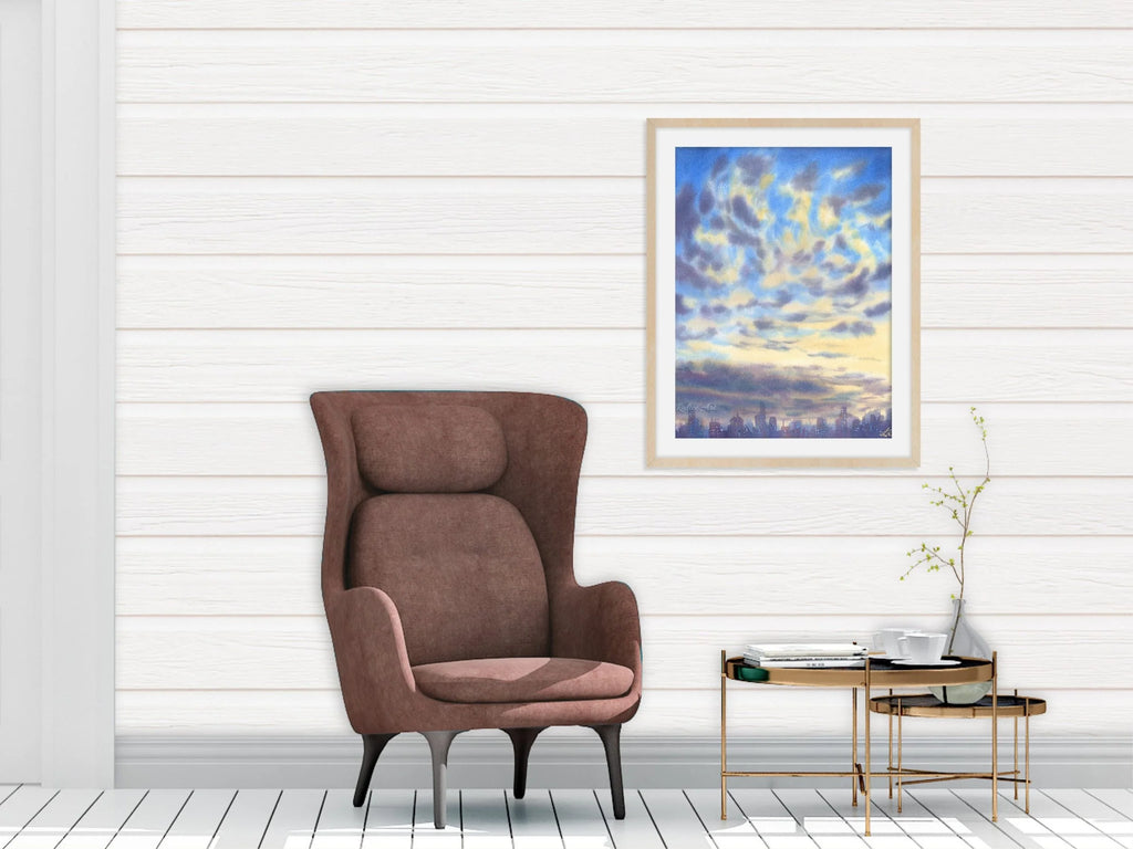 Cotton Clouds - Art Print