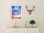 Blue Clouds - Art Print