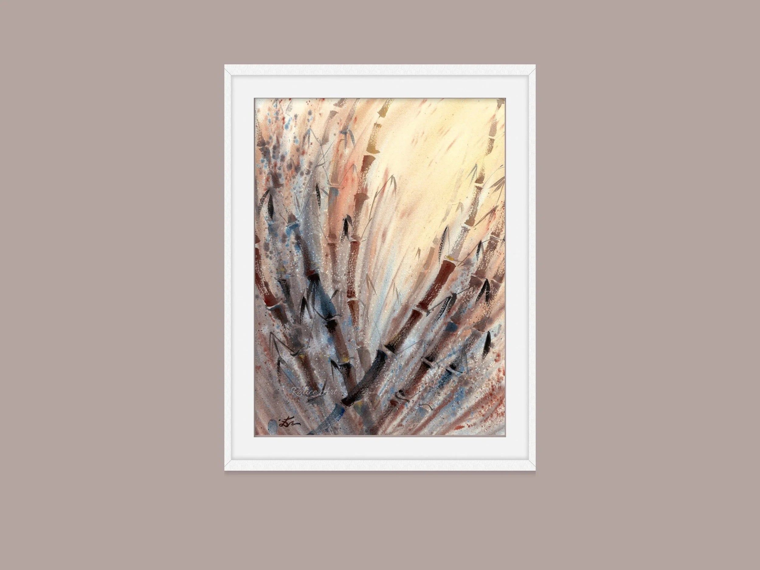 Bamboo Forest - Art Print